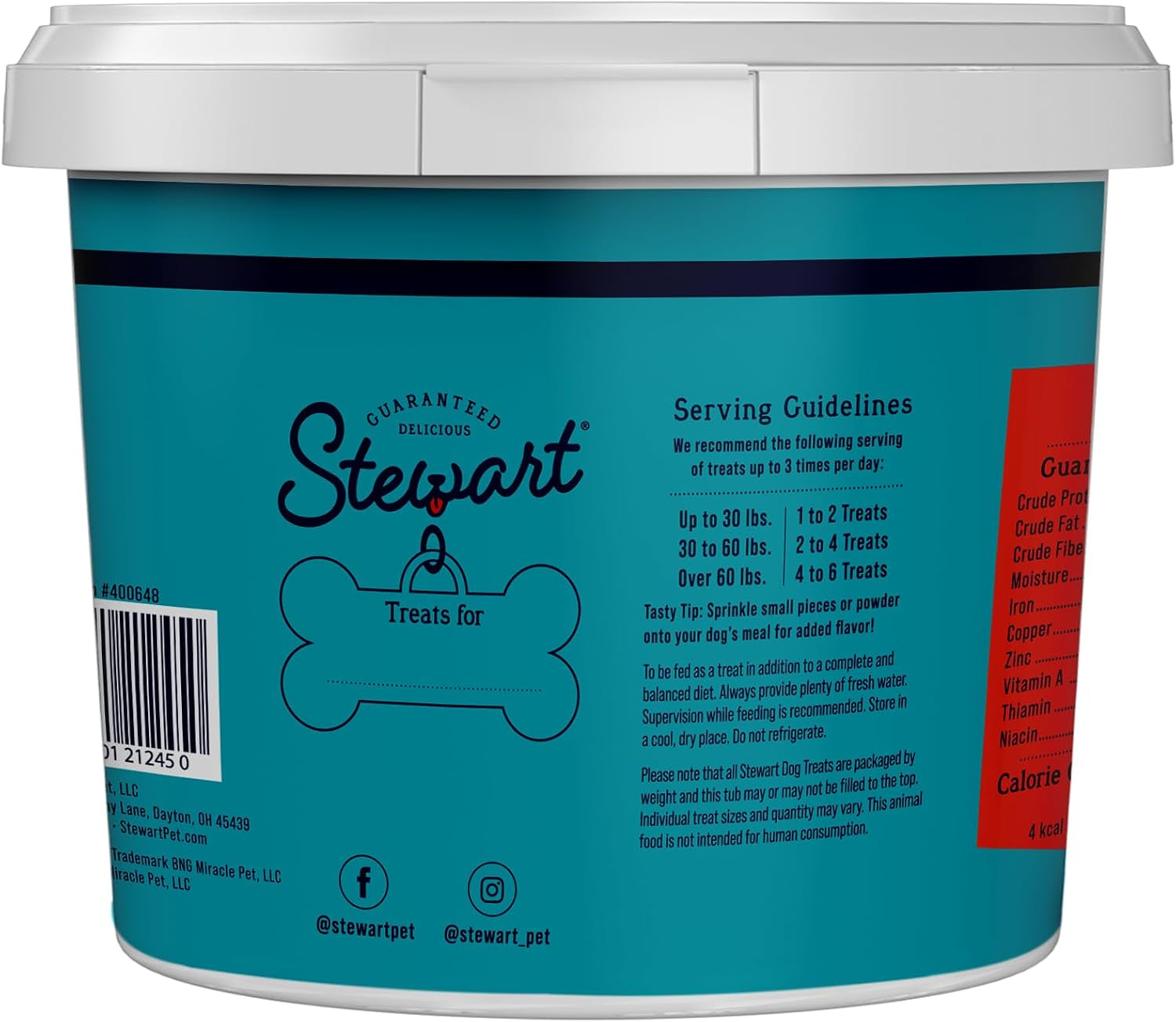 100% Beef Liver Dog Treats, 14 Oz Tub, ~315 Pieces, Freeze Dried Raw, Single Ingredient, 50% Protein Training Treats or Meal Topper, Grain Free, Gluten Free
