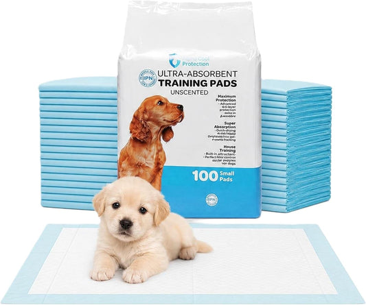 FPN Puppy Pads for Dogs Small 13X18 Inch | Disposable Puppy Pee Pads for Dogs | Pet Training Pads 100 Count for Potty Training, Small Dog Pee Pads, Puppy Training Pads Bulk