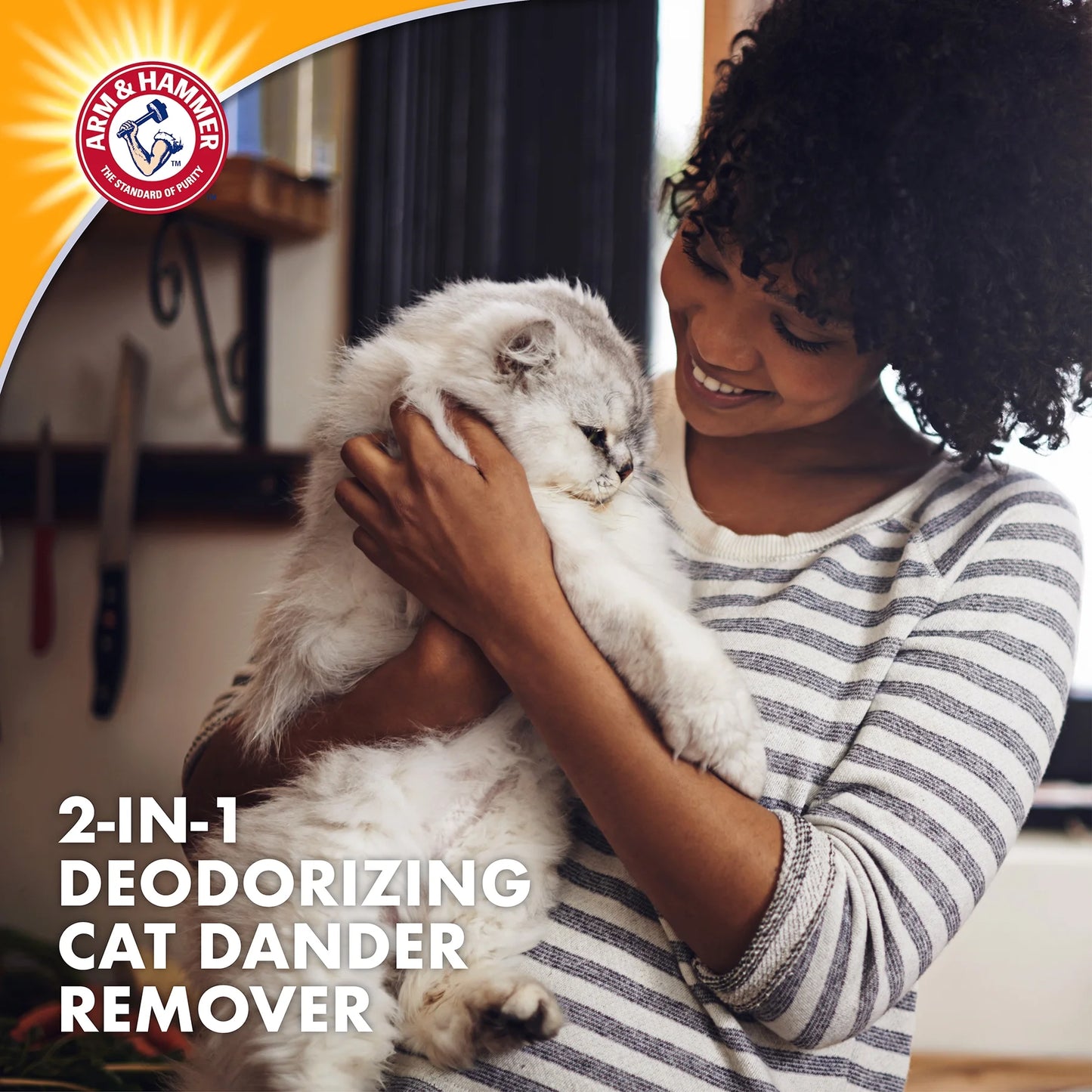 Cat Deodorizing & Dander Reducing Shampoo, Lavender Chamomile Scent, 20 Oz