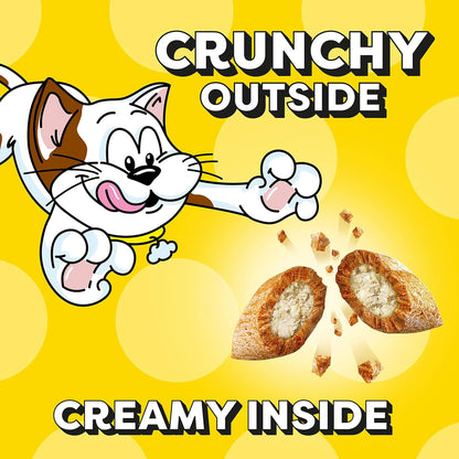 Cat Treats, Classic Crunchy and Soft Cat Treats, Seafood Medley Flavor, 30 Oz. Tub